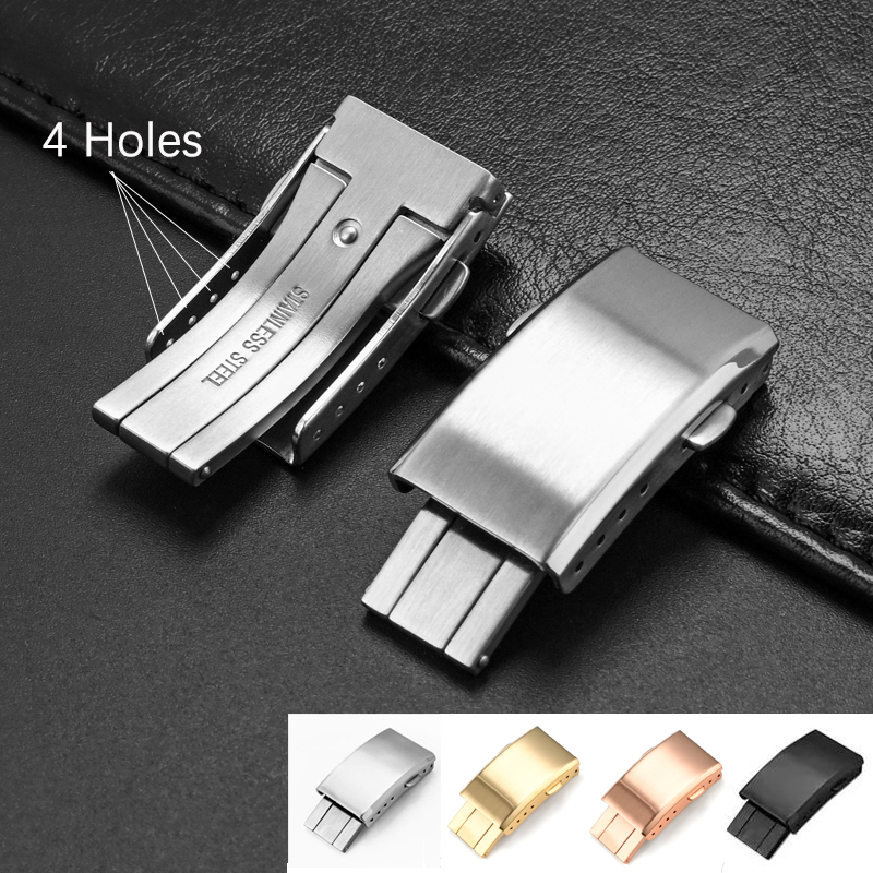 Replacement Watch Bracelet - 316L Solid Stainless Steel Watch Clasp