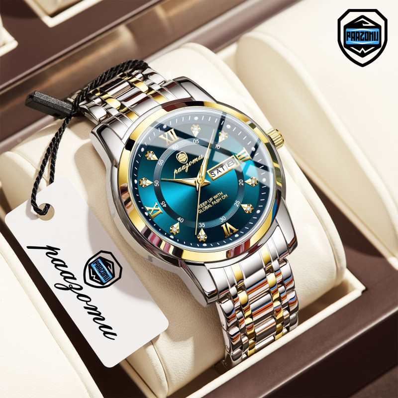 Smartwatch Luxury Watches - PAAZOMU Watch Men Women Diamond Business