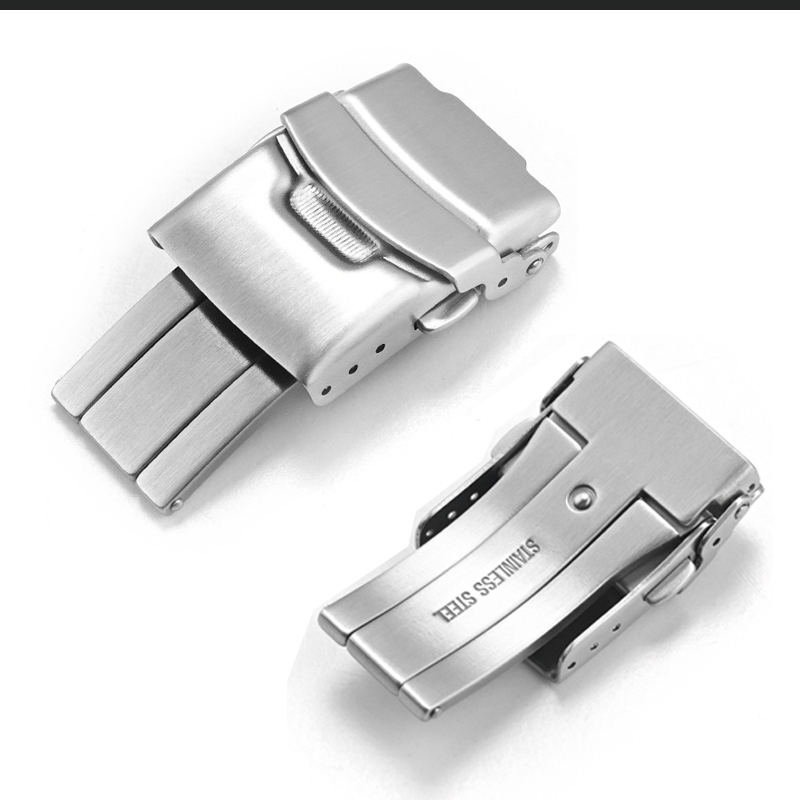 Replacement Watch Bracelet - 16mm 18mm 20mm 22mm Watch Clasp