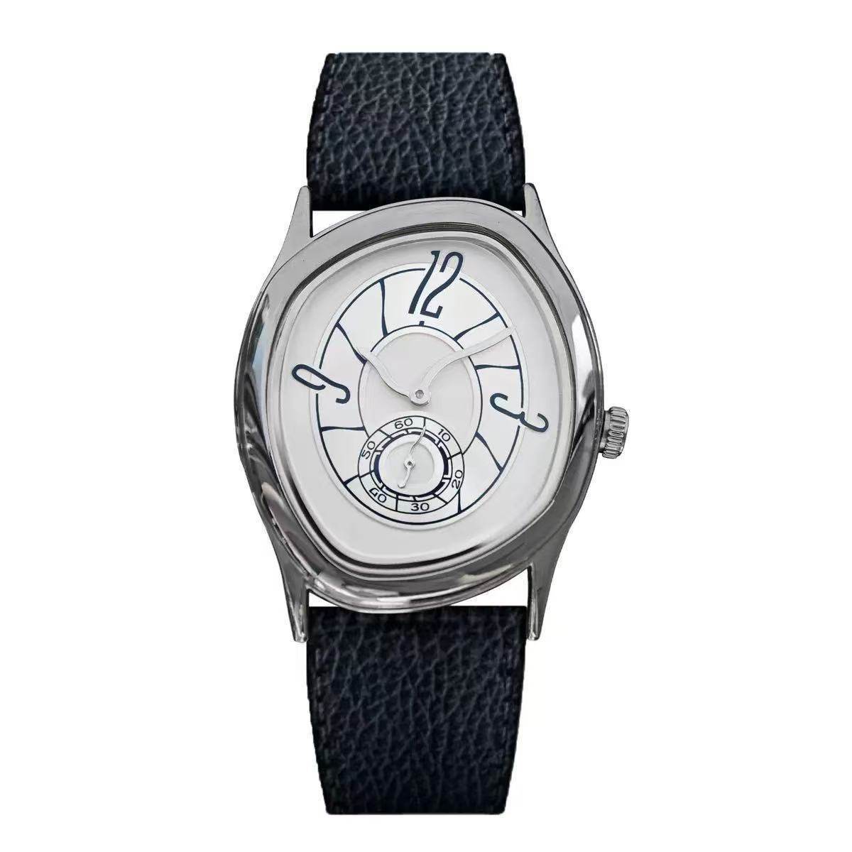 Analog Quartz Watch - New original twisted irregular neutral watch