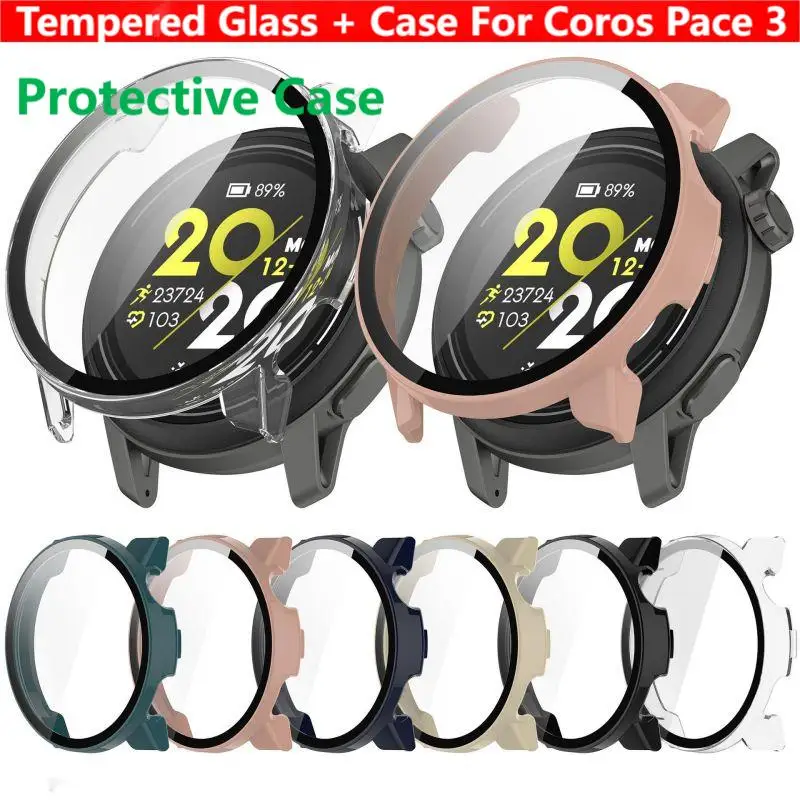 Smartwatch English - Tempered Glass + Case For Coros