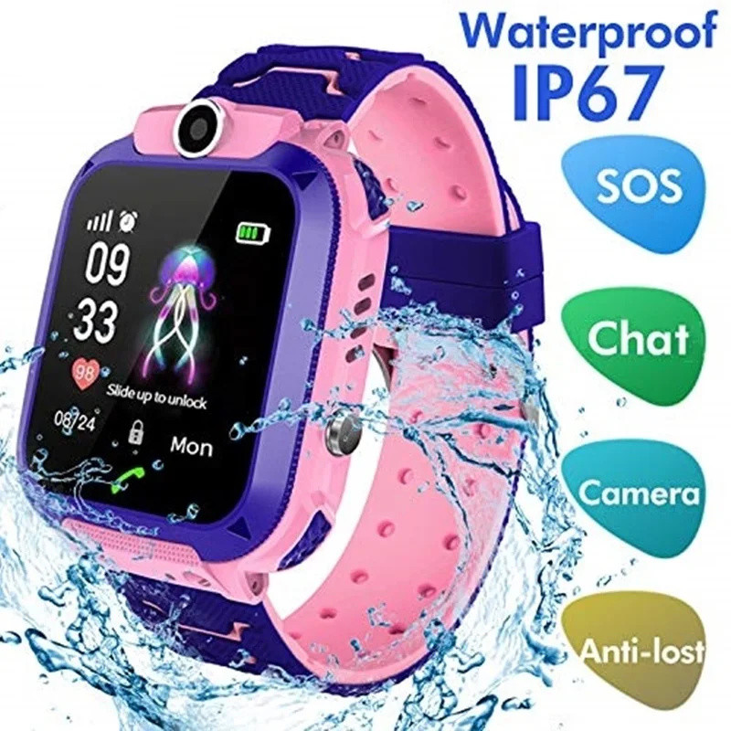2G Kids Smart Watch SOS Call L - Smartwatch Watches For Kids ulasan dan harga