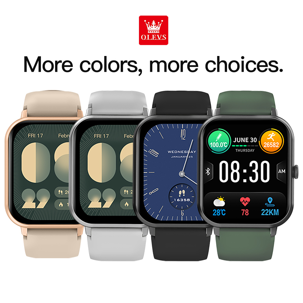 OLEVS Watch Sports Multilingua - Smartwatch Health Watches ulasan dan harga