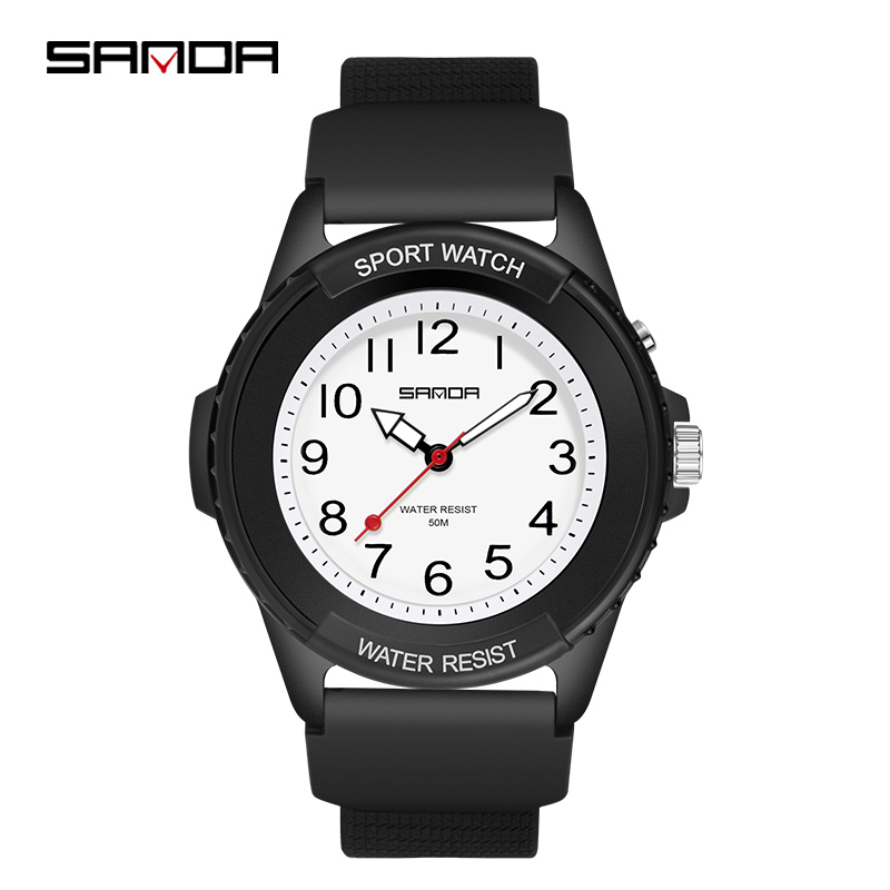 SANDA 6018 New Fashion Childre - Waterproof Diving Watch ulasan dan harga