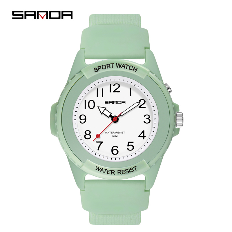 SANDA 6018 New Fashion Childre - Waterproof Diving Watch ulasan dan harga
