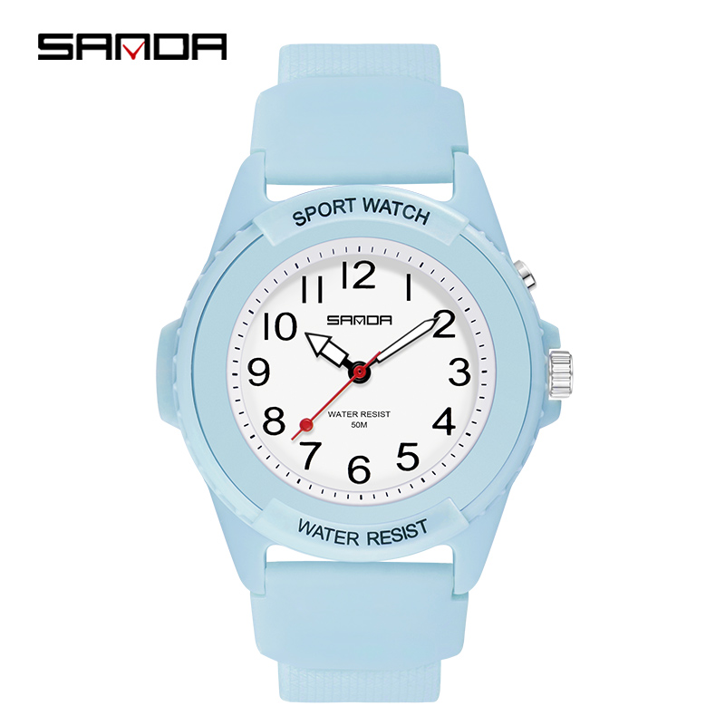 SANDA 6018 New Fashion Childre - Waterproof Diving Watch ulasan dan harga