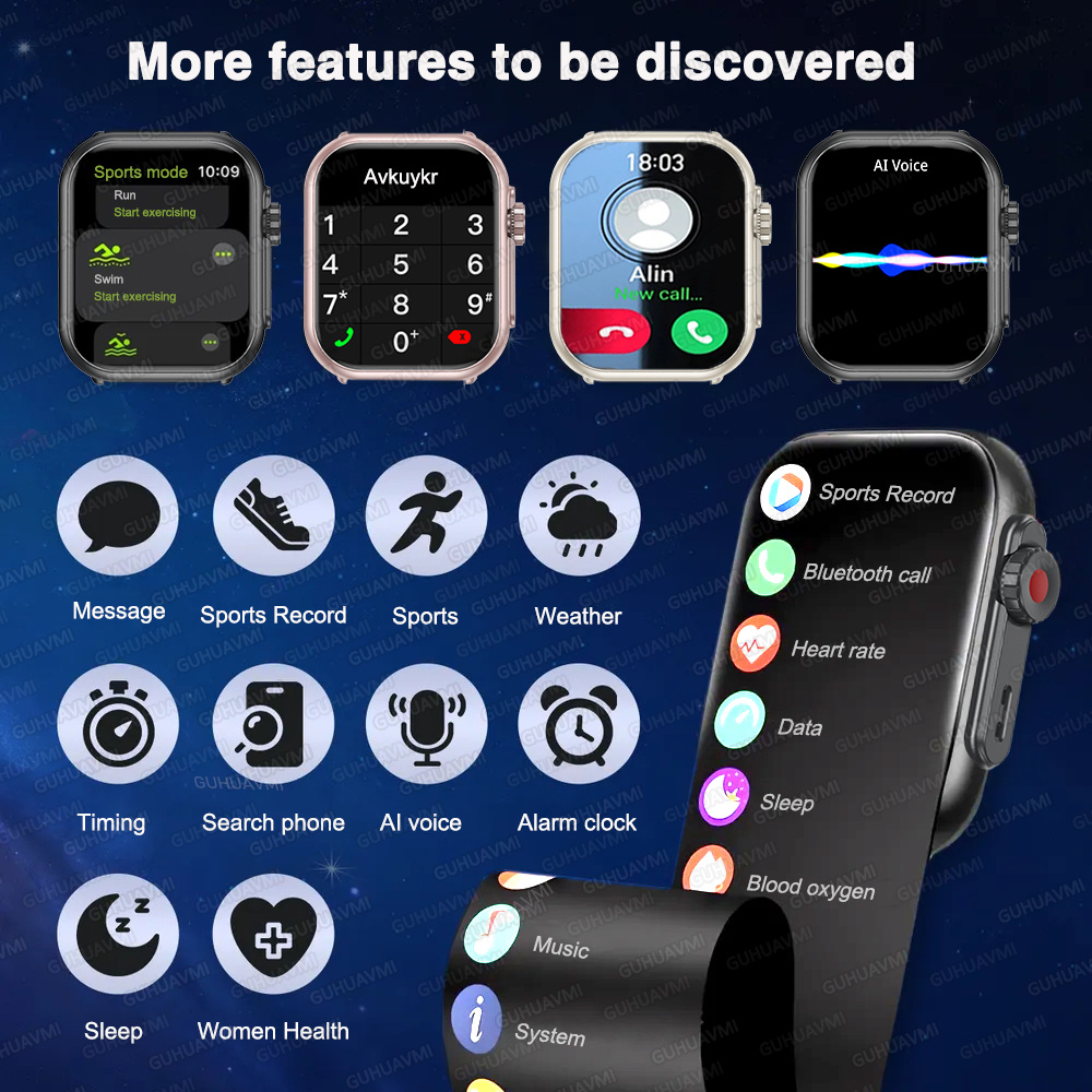 For IOS Watch Ultra 2 SE Men W - Smartwatch Watches For Women Brands ulasan dan harga