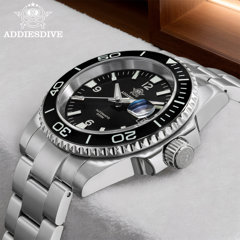 ADDIESDIVE New Diving Gift Wat - Waterproof Diving Watch ulasan dan harga