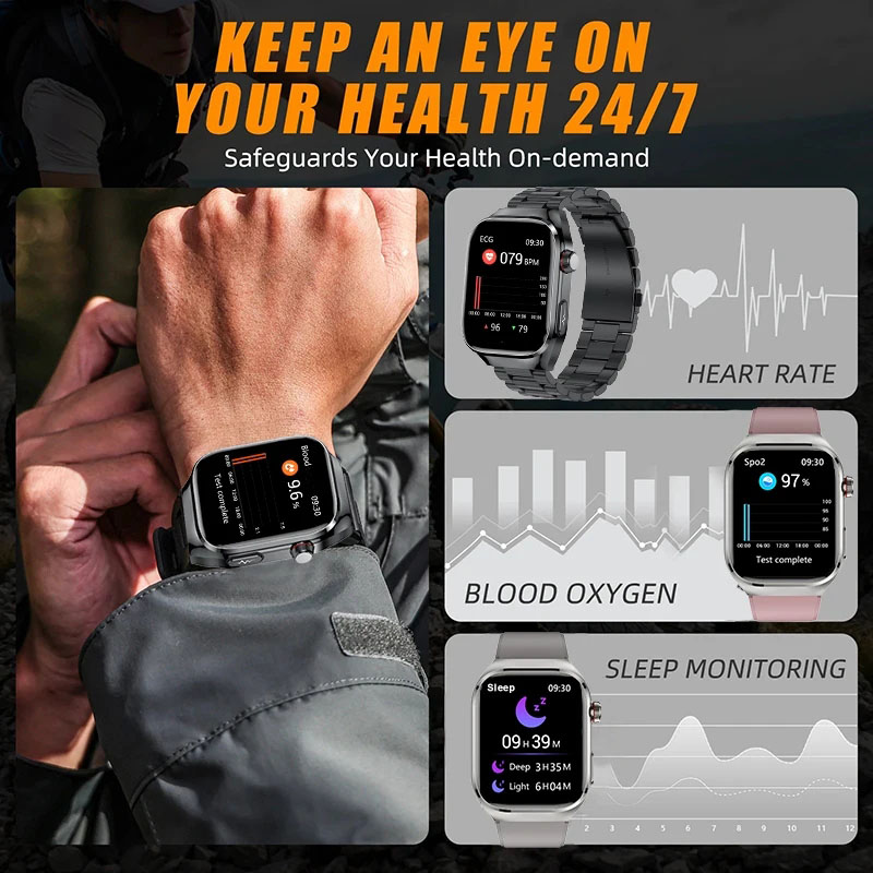 2025 New High-precision Smart  - Smartwatch Health Watches ulasan dan harga