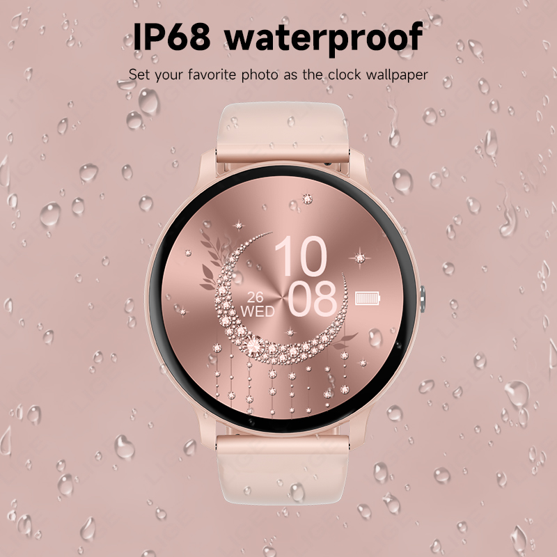 LIGE Smart Watch Women Men Blu - Smartwatch Ladies Watches For Women ulasan dan harga