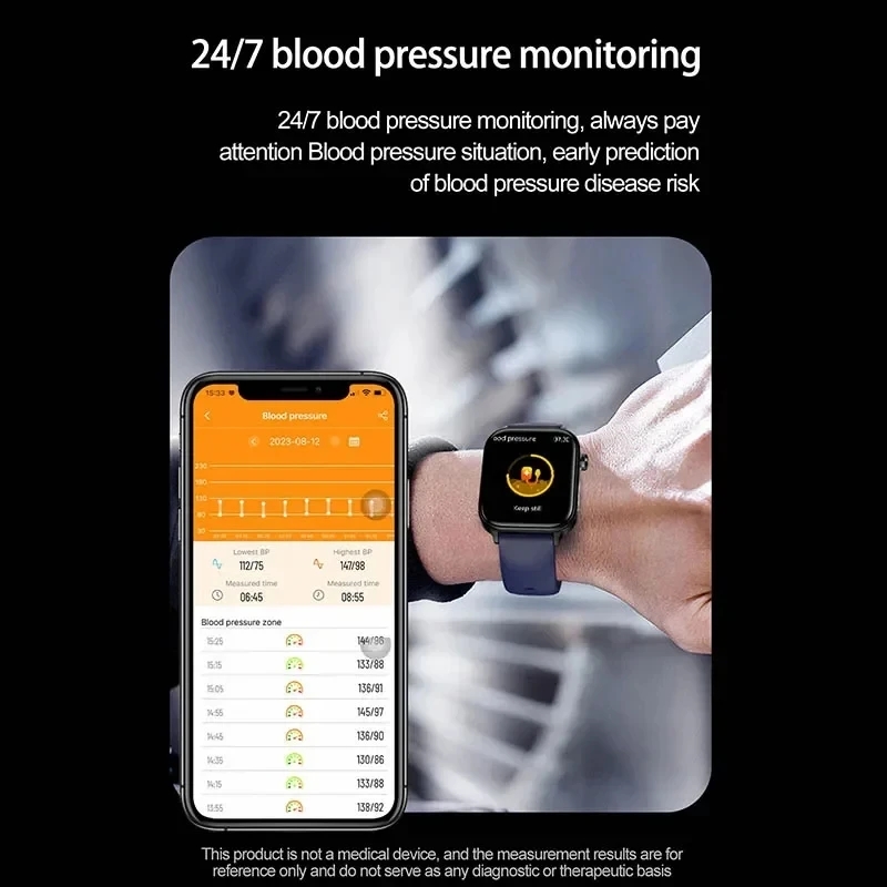 2025 New ECG+PPG Monitoring Sm - Smartwatch Health Watches ulasan dan harga