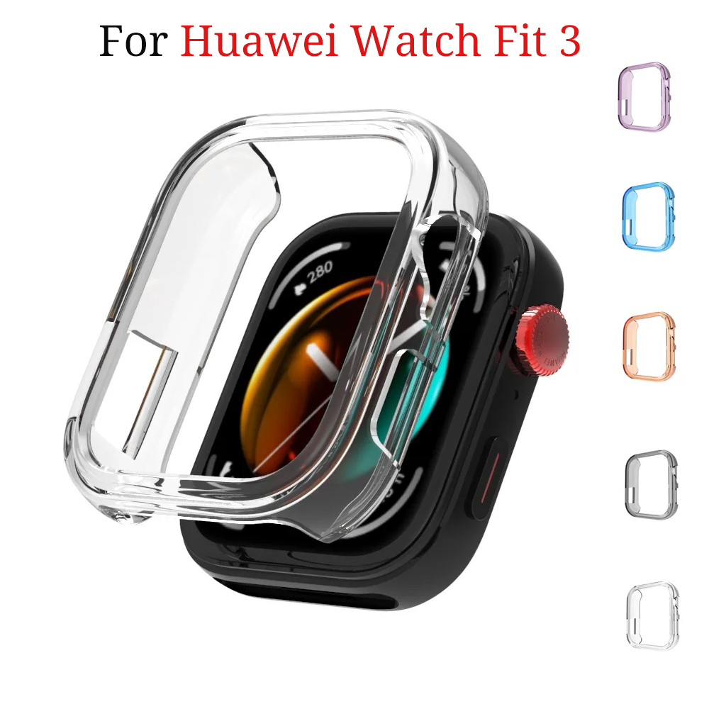 Soft TPU Case for Huawei Fit 3 - Smartwatch Watch Huawei ulasan dan harga