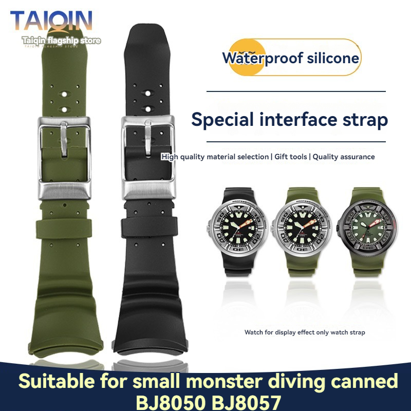 High-Quality Silicone Watchban - Citizen Watch Promaster ulasan dan harga