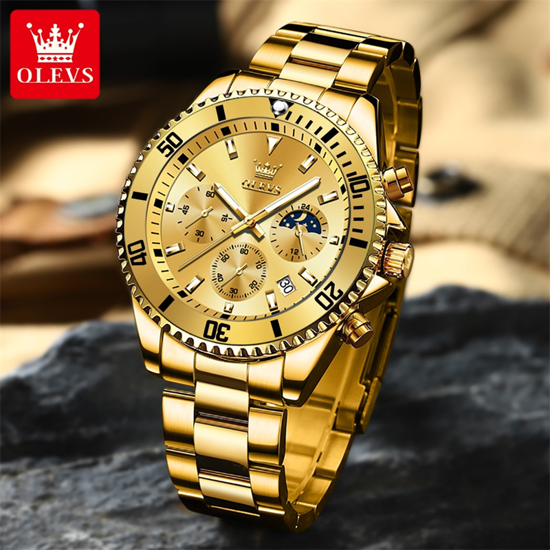 OLEVS Watch Men Top Brand Luxu - Smartwatch Watches For Men Brands ulasan dan harga