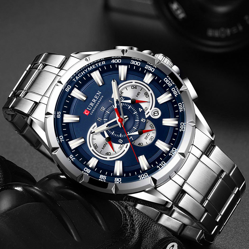 CURREN Wrist Watch Men Waterpr - Smartwatch Watches For Men Brands ulasan dan harga