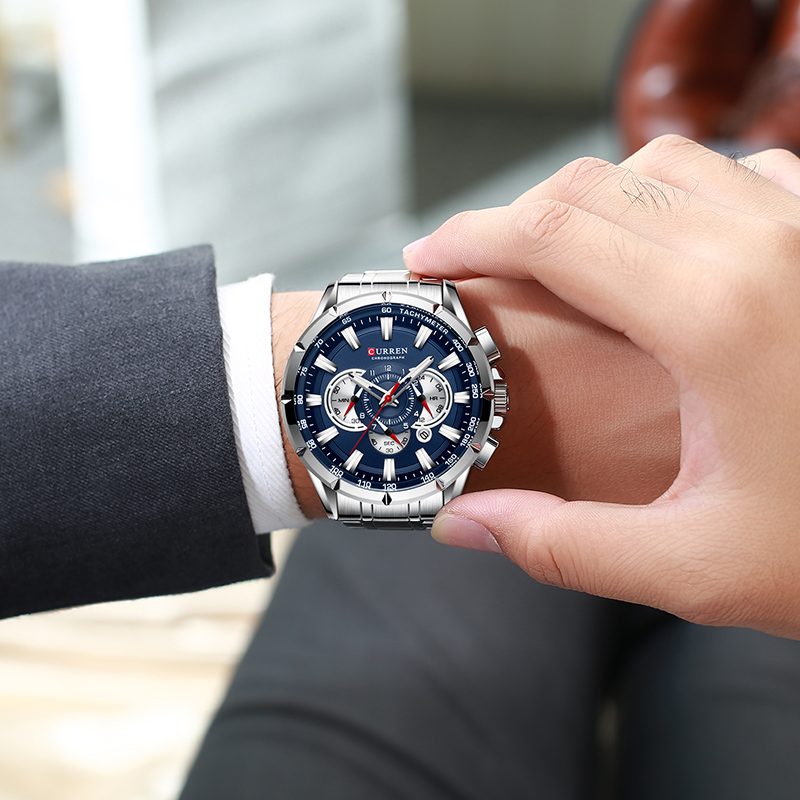 CURREN Wrist Watch Men Waterpr - Smartwatch Watches For Men Brands ulasan dan harga