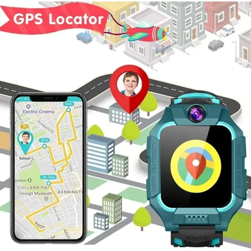 VIVO 4G Kids Smart Watch GPS L - Smartwatch Watches For Kids ulasan dan harga