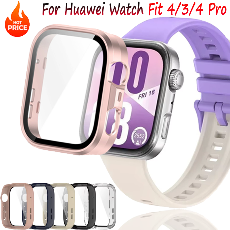 Silicone PC Case+Glass For Hua - Smartwatch Watch Huawei ulasan dan harga
