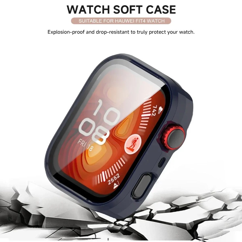 Silicone PC Case+Glass For Hua - Smartwatch Watch Huawei ulasan dan harga