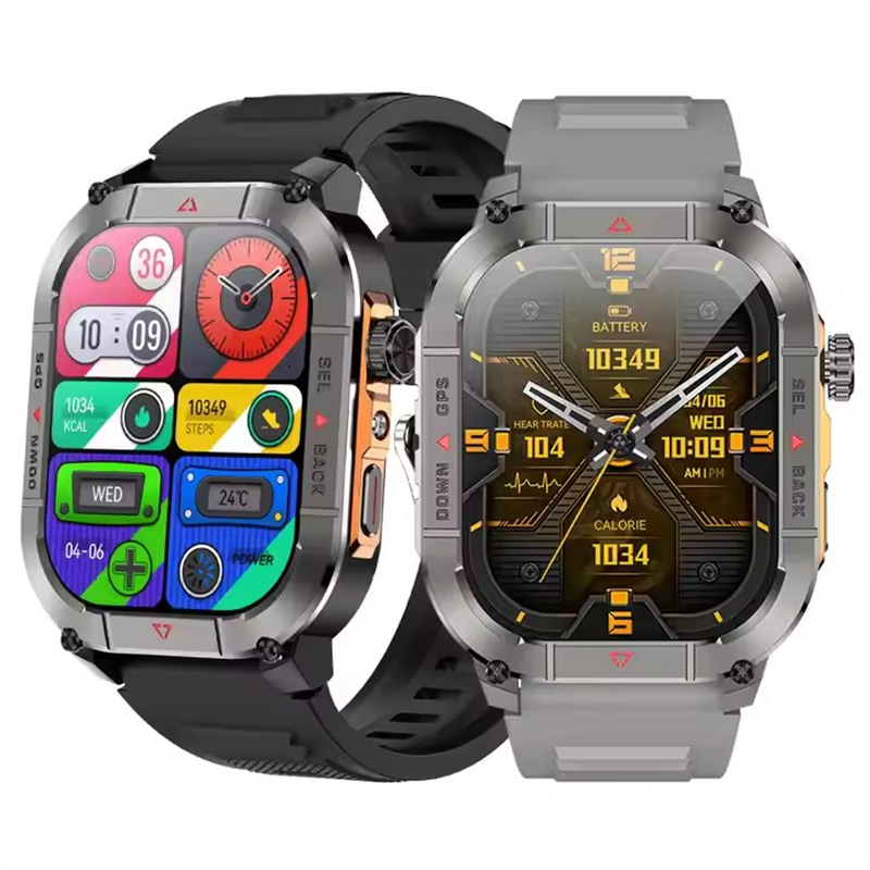 New HK84 Men Smart Watch AMOLE - Smartwatch Health Watches ulasan dan harga