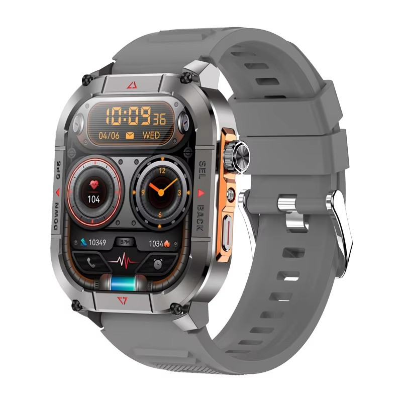 New HK84 Men Smart Watch AMOLE - Smartwatch Health Watches ulasan dan harga