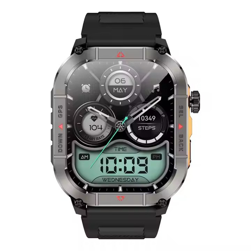 New HK84 Men Smart Watch AMOLE - Smartwatch Health Watches ulasan dan harga