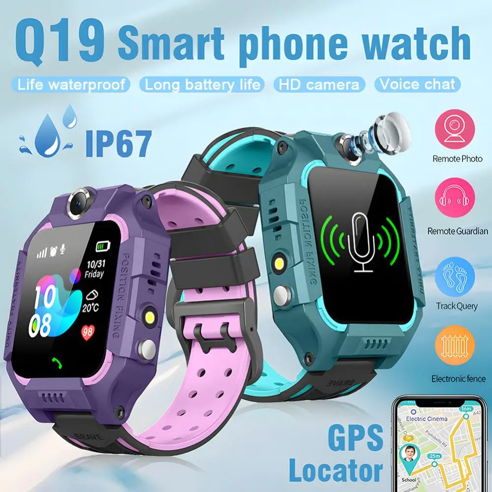 New Kids 2G Smart Watch SOS LB - Smartwatch Watches For Kids ulasan dan harga