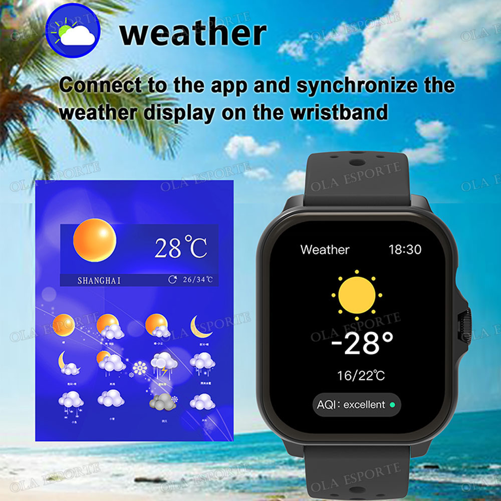 Smart watch, wireless calling  - Smartwatch Iphone Watches For Women ulasan dan harga