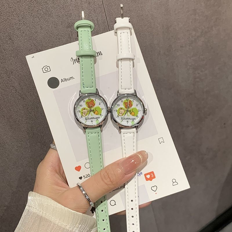 Cartoon Three Leaf Analog Wris - Analog Quartz Watch ulasan dan harga