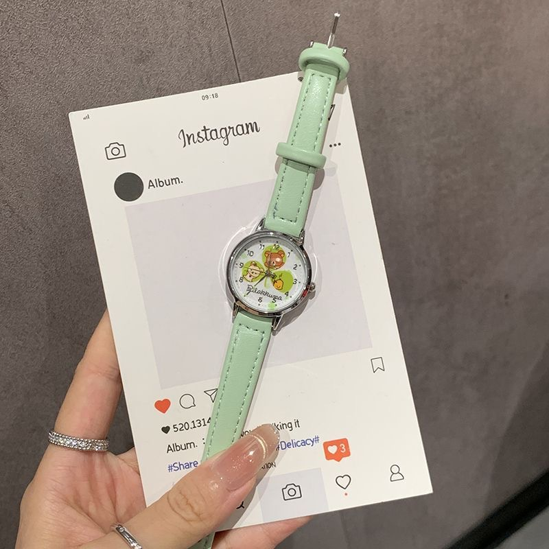 Cartoon Three Leaf Analog Wris - Analog Quartz Watch ulasan dan harga