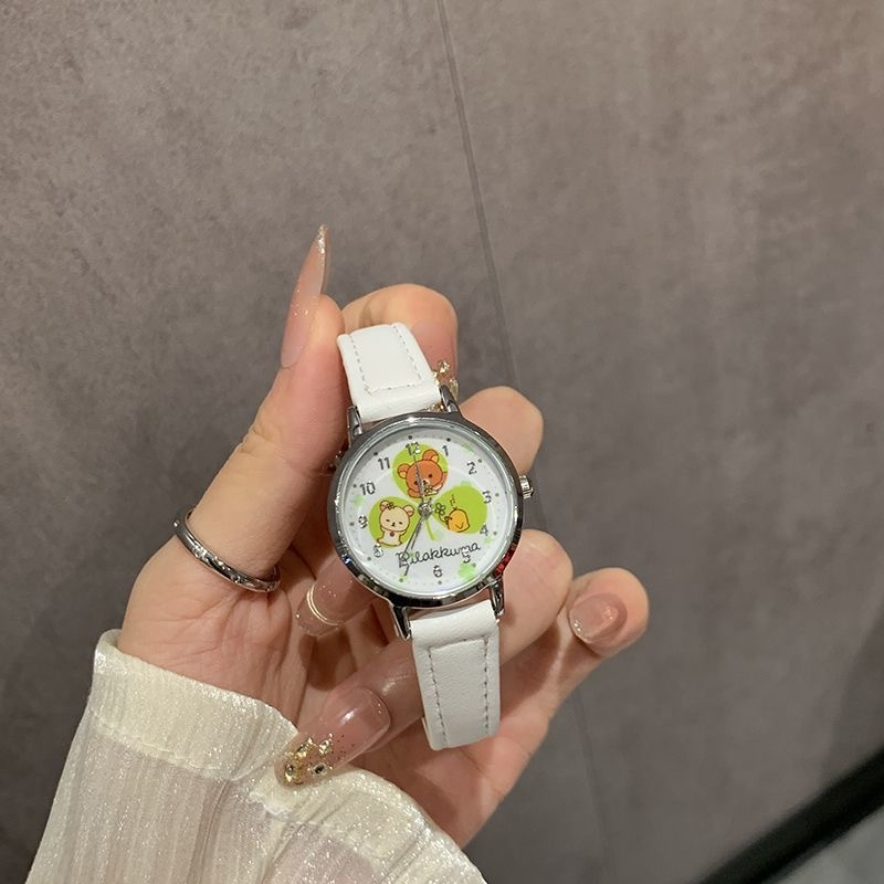 Cartoon Three Leaf Analog Wris - Analog Quartz Watch ulasan dan harga