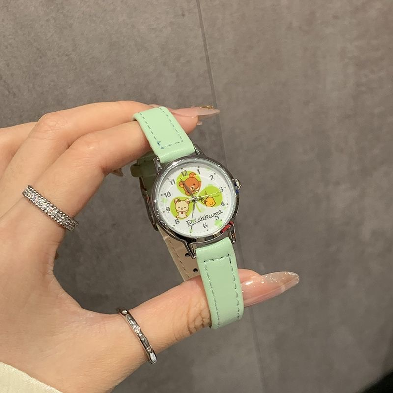 Cartoon Three Leaf Analog Wris - Analog Quartz Watch ulasan dan harga