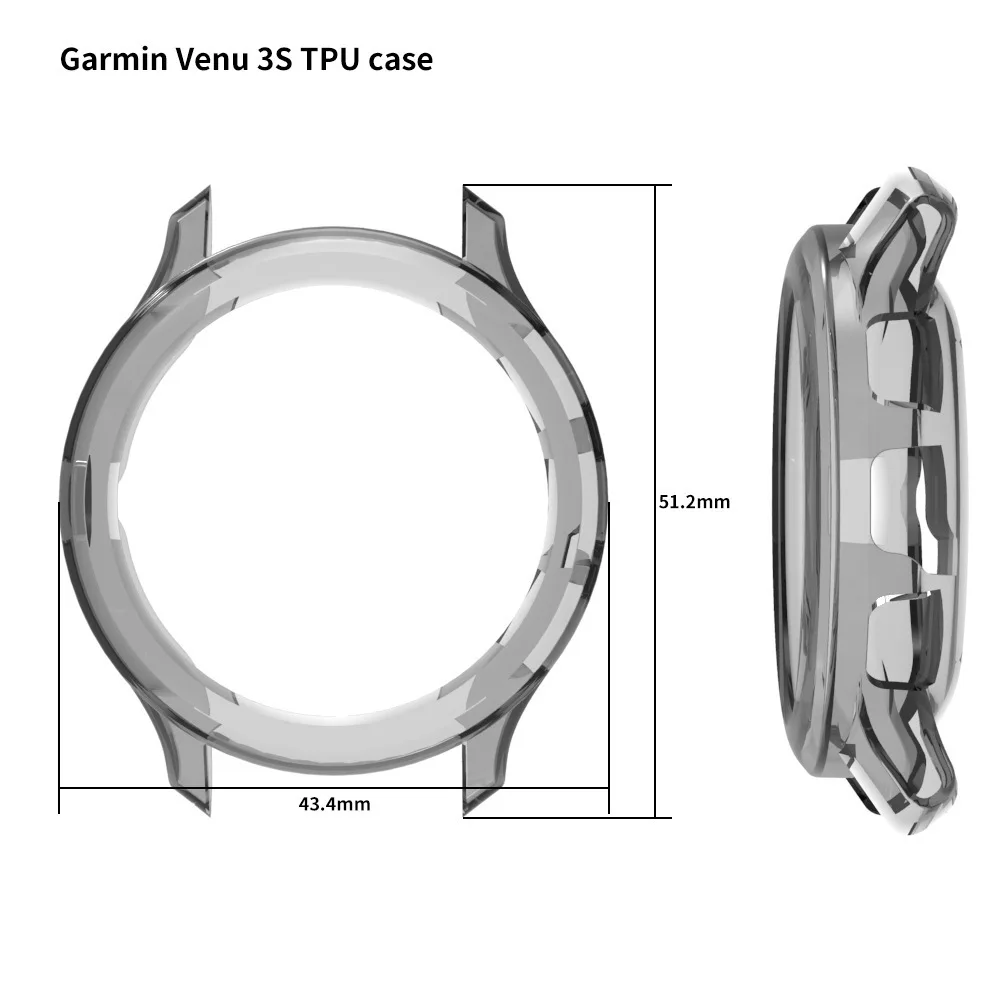 TPU Protective Case Cover for  - Smartwatch English ulasan dan harga