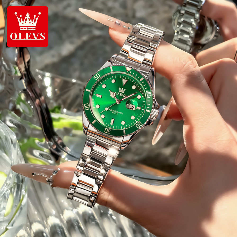 OLEVS 5885 Women Watch Hot sel - Waterproof Diving Watch ulasan dan harga
