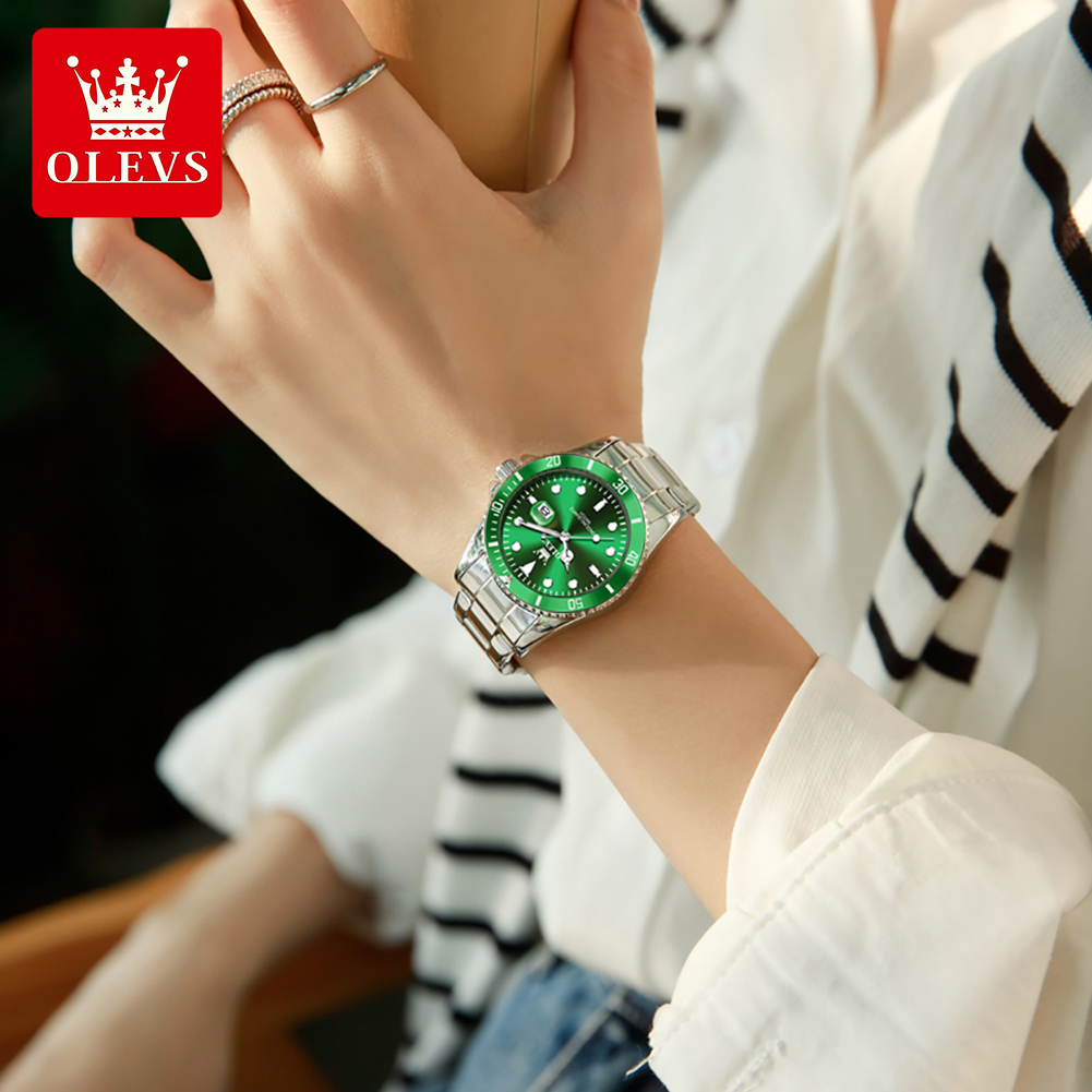 OLEVS 5885 Women Watch Hot sel - Waterproof Diving Watch ulasan dan harga