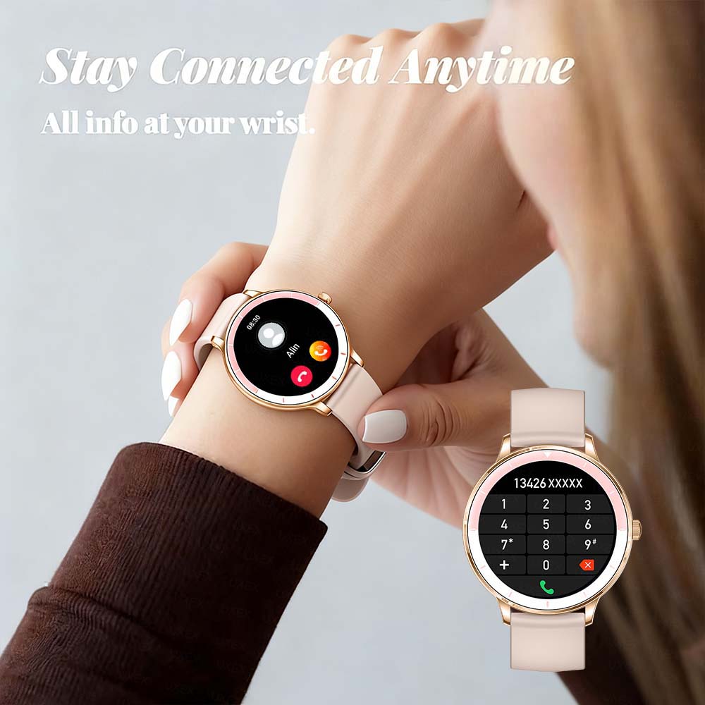 Women Smart Watch 1.26 Inch HD - Smartwatch Ladies Watches For Women ulasan dan harga
