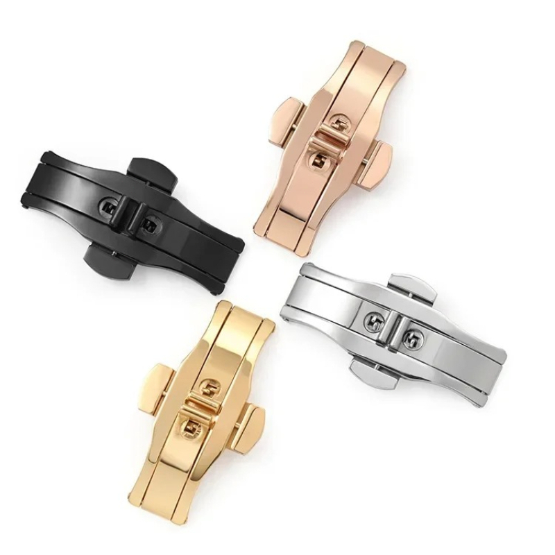 Polished Stainless Steel Buckl - Replacement Watch Bracelet ulasan dan harga