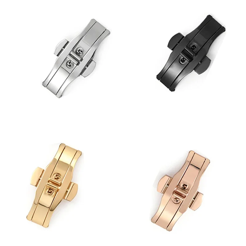 Polished Stainless Steel Buckl - Replacement Watch Bracelet ulasan dan harga