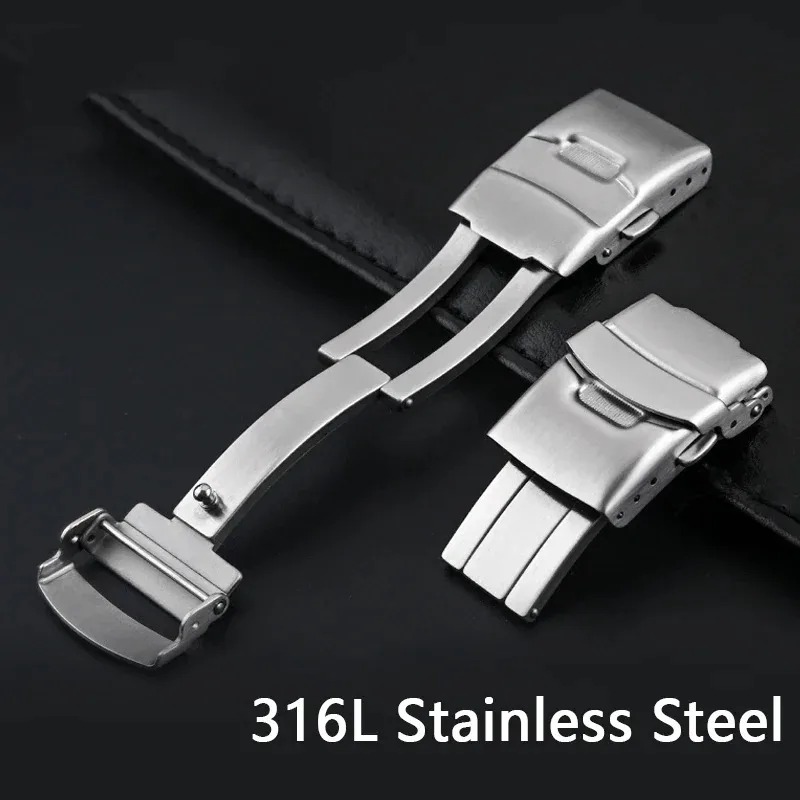 16mm 18mm 20mm 22mm Watch Clas - Replacement Watch Bracelet ulasan dan harga