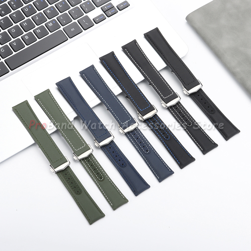 Canvas Nylon Watchband 20mm 21 - Omega Watch Seamaster ulasan dan harga