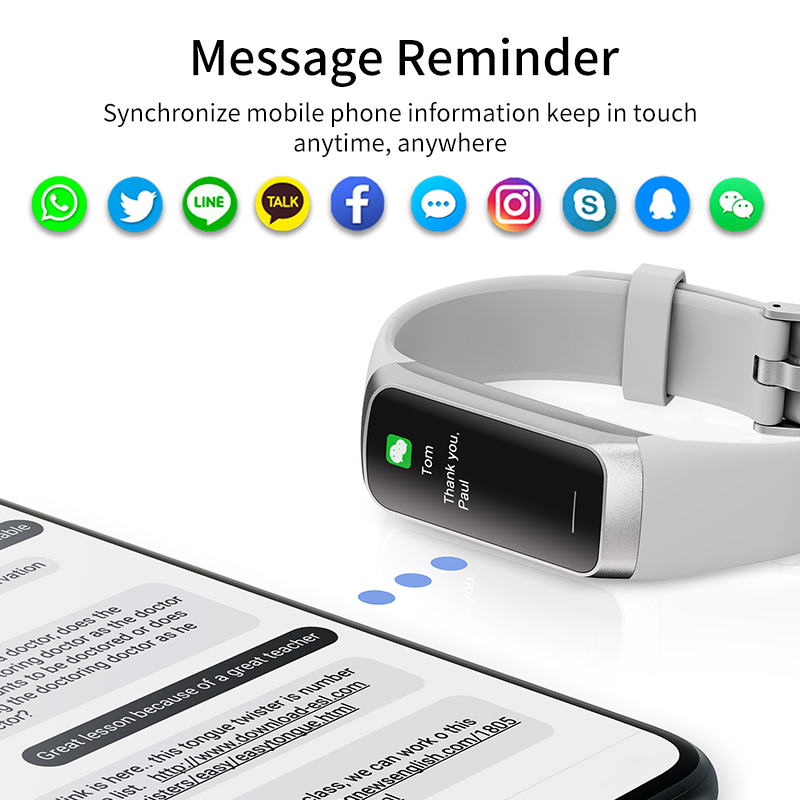 LIGE 1.1 Inch Amoled Heart Rat - Smartwatch Health Watches For Men ulasan dan harga