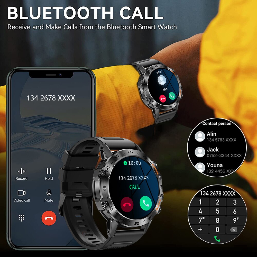 MEVADEN Steel 1.39 inch Men Lu - Smartwatch Health Watches For Men ulasan dan harga