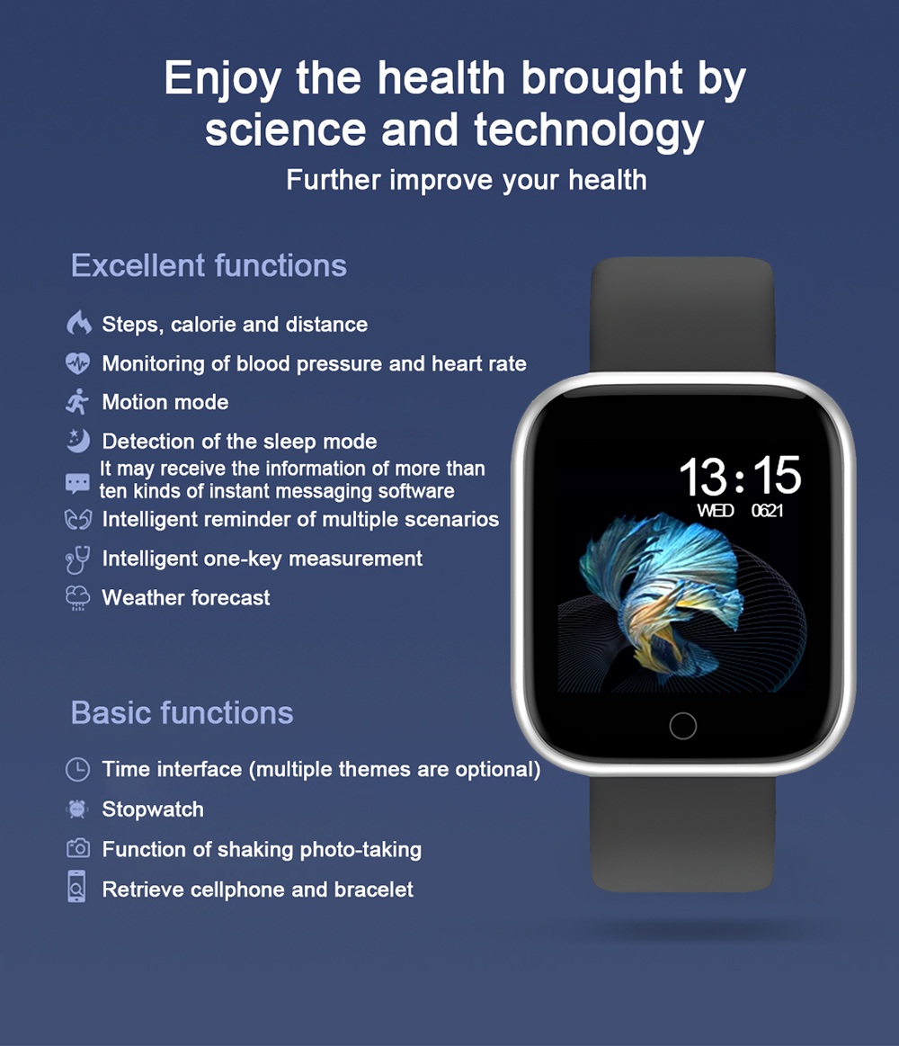 Women IP68 Waterproof Smart Wa - Smartwatch Iphone Watches For Women ulasan dan harga