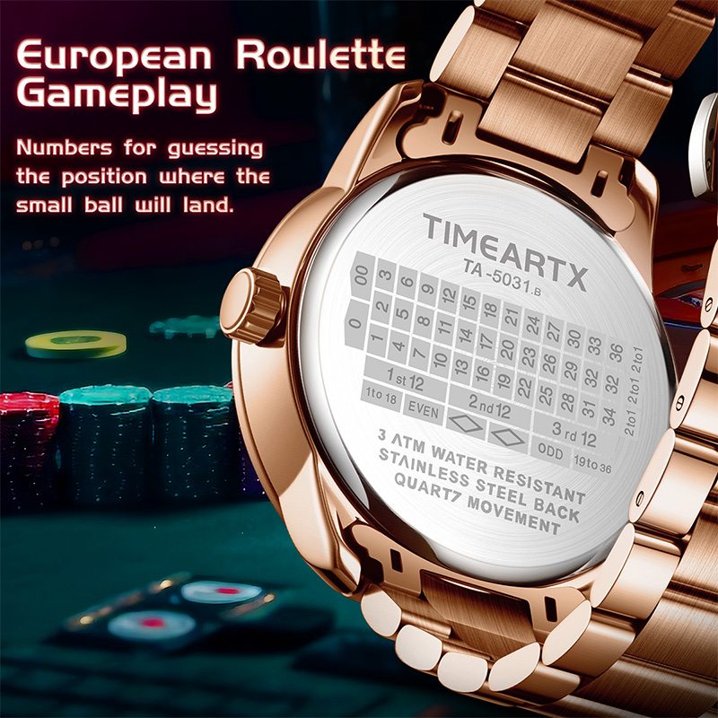 TIMEARTX Brand New Luxury Quar - Smartwatch Luxury Watches ulasan dan harga