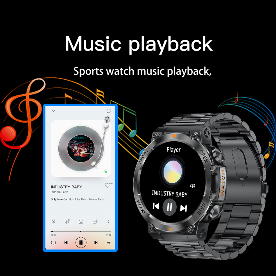 2026 NEW Smart Watch Men 1.39i - Smartwatch Health Watches For Men ulasan dan harga