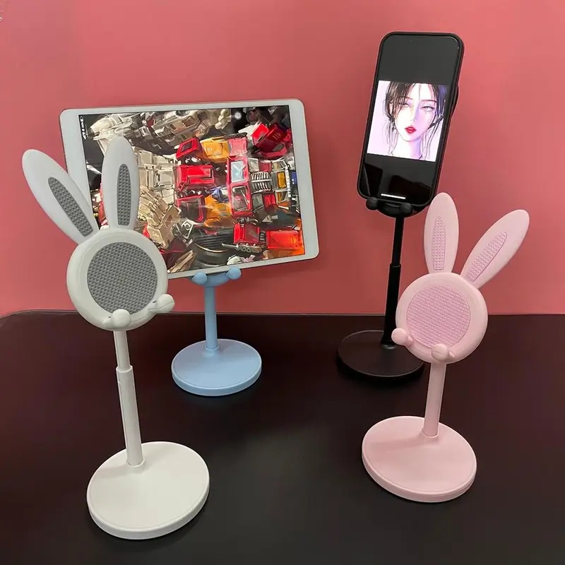 1/2/3/4Pcs Cute Rabbit Desktop - Watch S ulasan dan harga