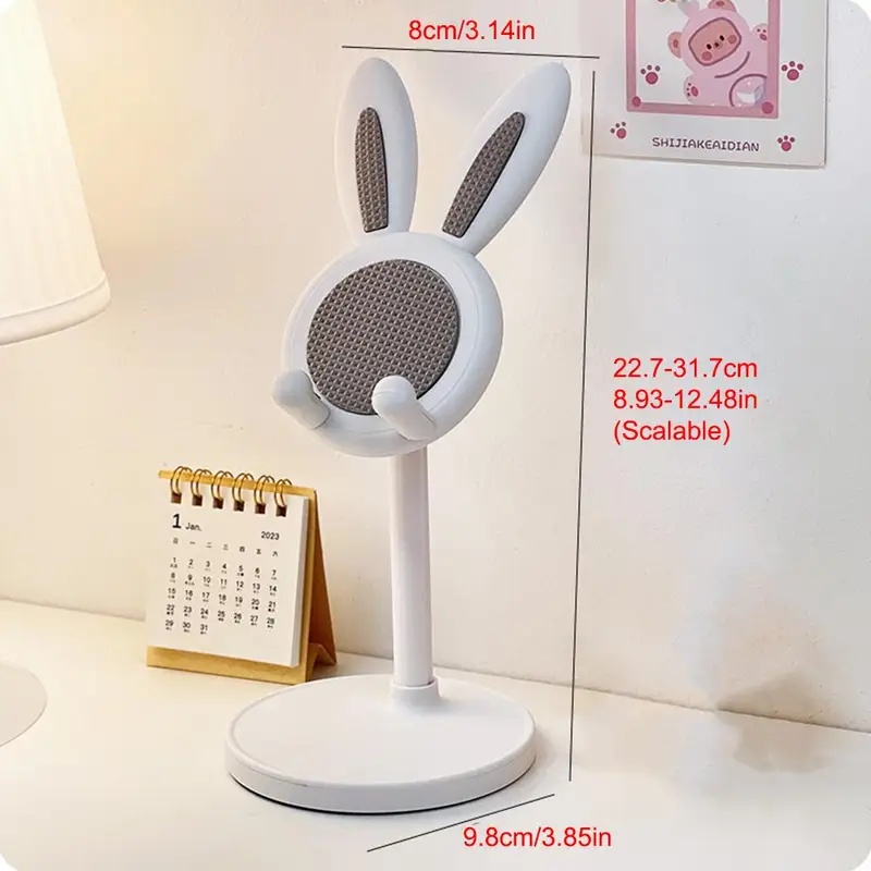 1/2/3/4Pcs Cute Rabbit Desktop - Watch S ulasan dan harga