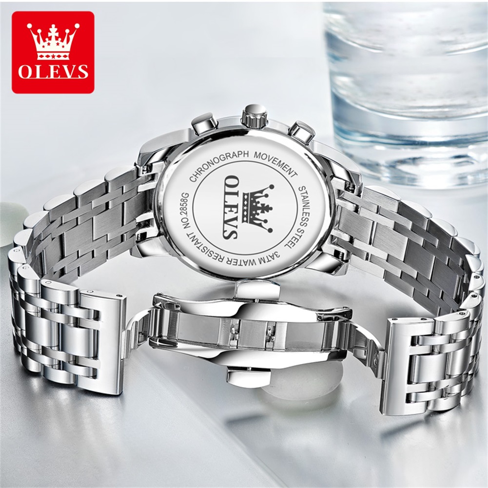 OLEVS Popular men's watches st - Analog Quartz Watch ulasan dan harga