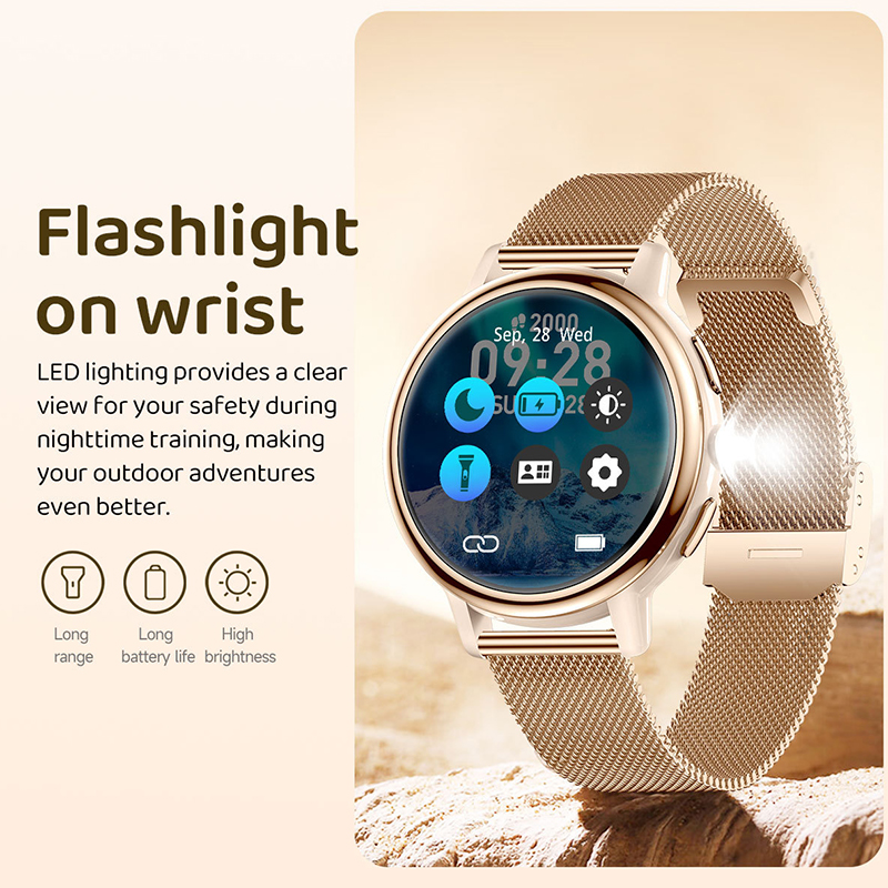 AK88 Luxury Ladies Smart Watch - Smartwatch Ladies Watches For Women ulasan dan harga
