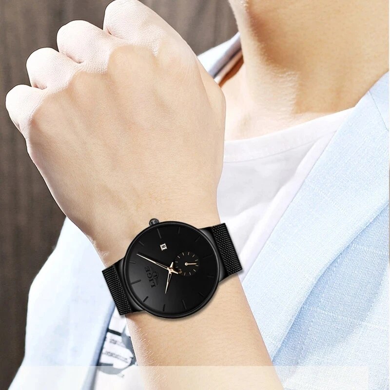 LIGE Fashion Mens Watches Top  - Smartwatch Watches For Men Brands ulasan dan harga